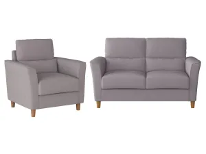 2 Seater Loveseat and Chair Set, 2 piece