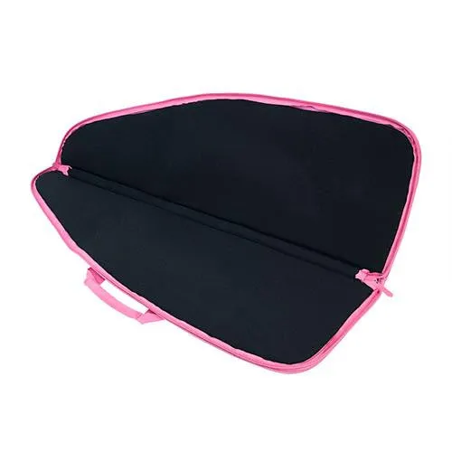 2907 Series Rifle Case - 40" X 13" H, Black -Pink