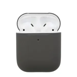 Airpods 1/2 Soft Silicone Case - Black