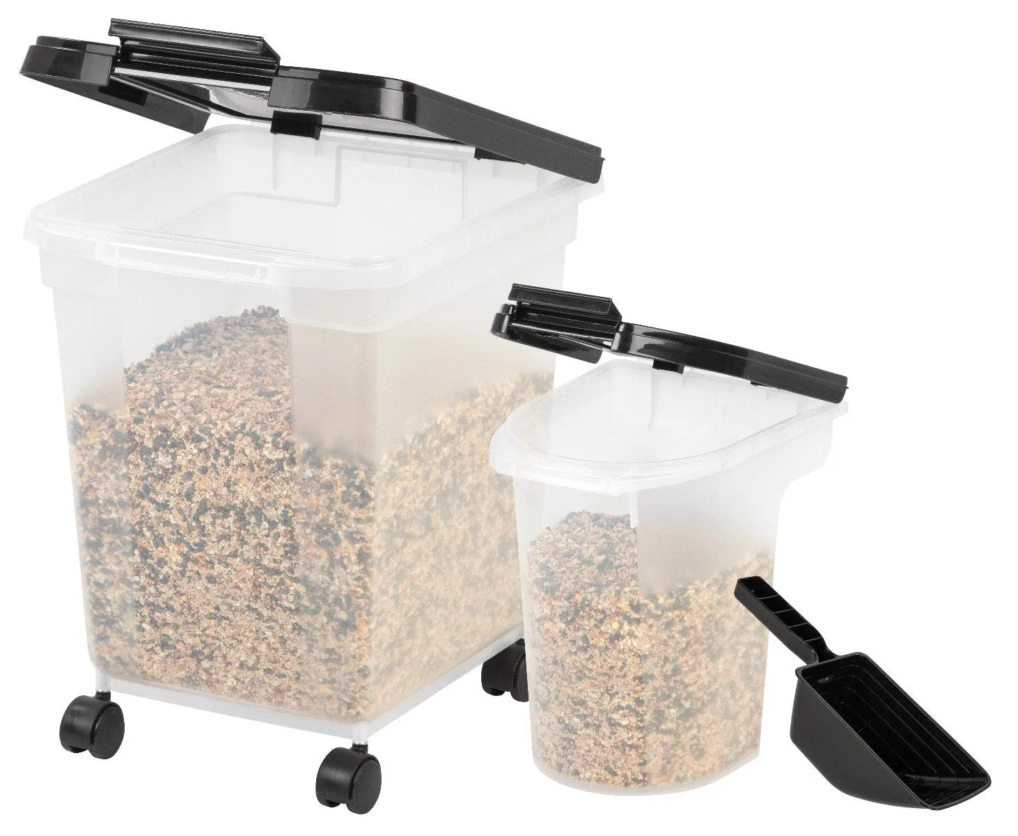 Airtight Pet Food Storage - 3 Piece Combo