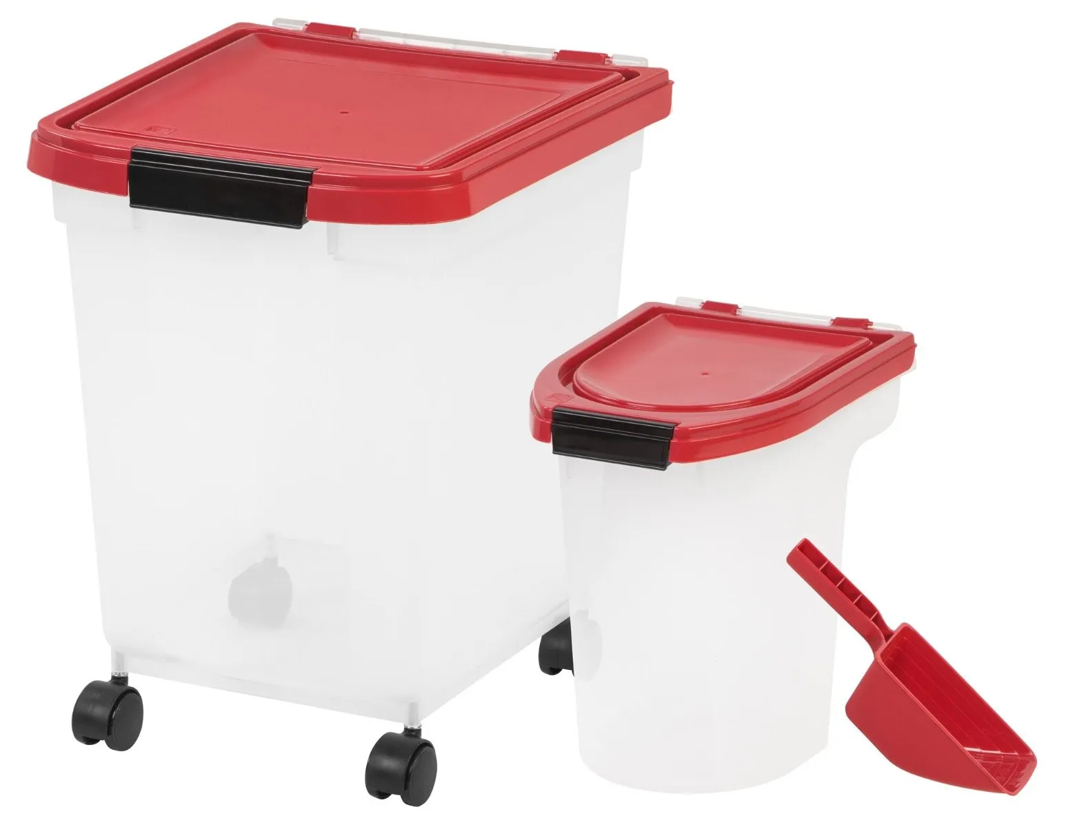 Airtight Pet Food Storage - 3 Piece Combo