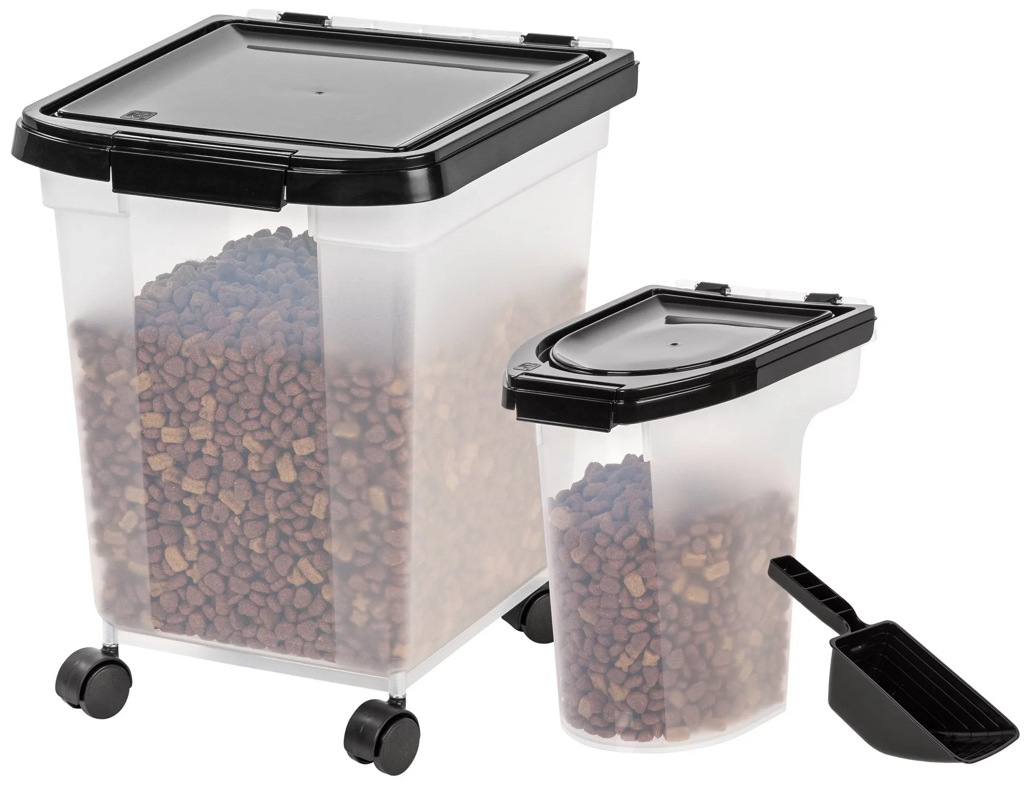 Airtight Pet Food Storage - 3 Piece Combo