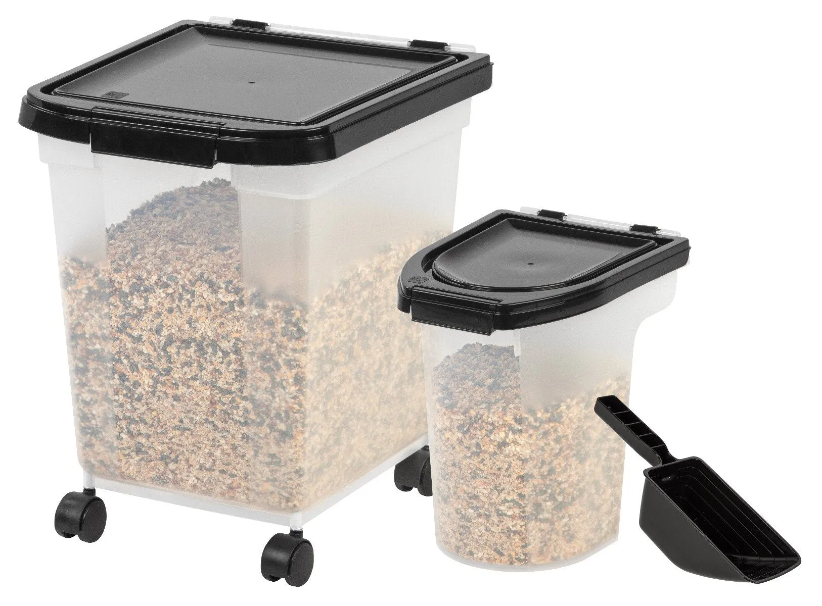 Airtight Pet Food Storage - 3 Piece Combo