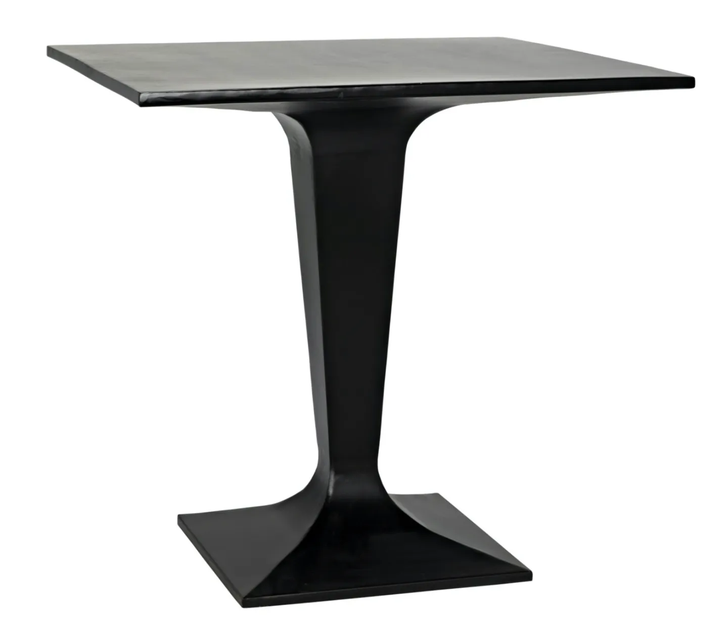 ANOIL BISTRO TABLE, BLACK STEEL