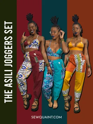 Asili Joggers   Bralette Sets