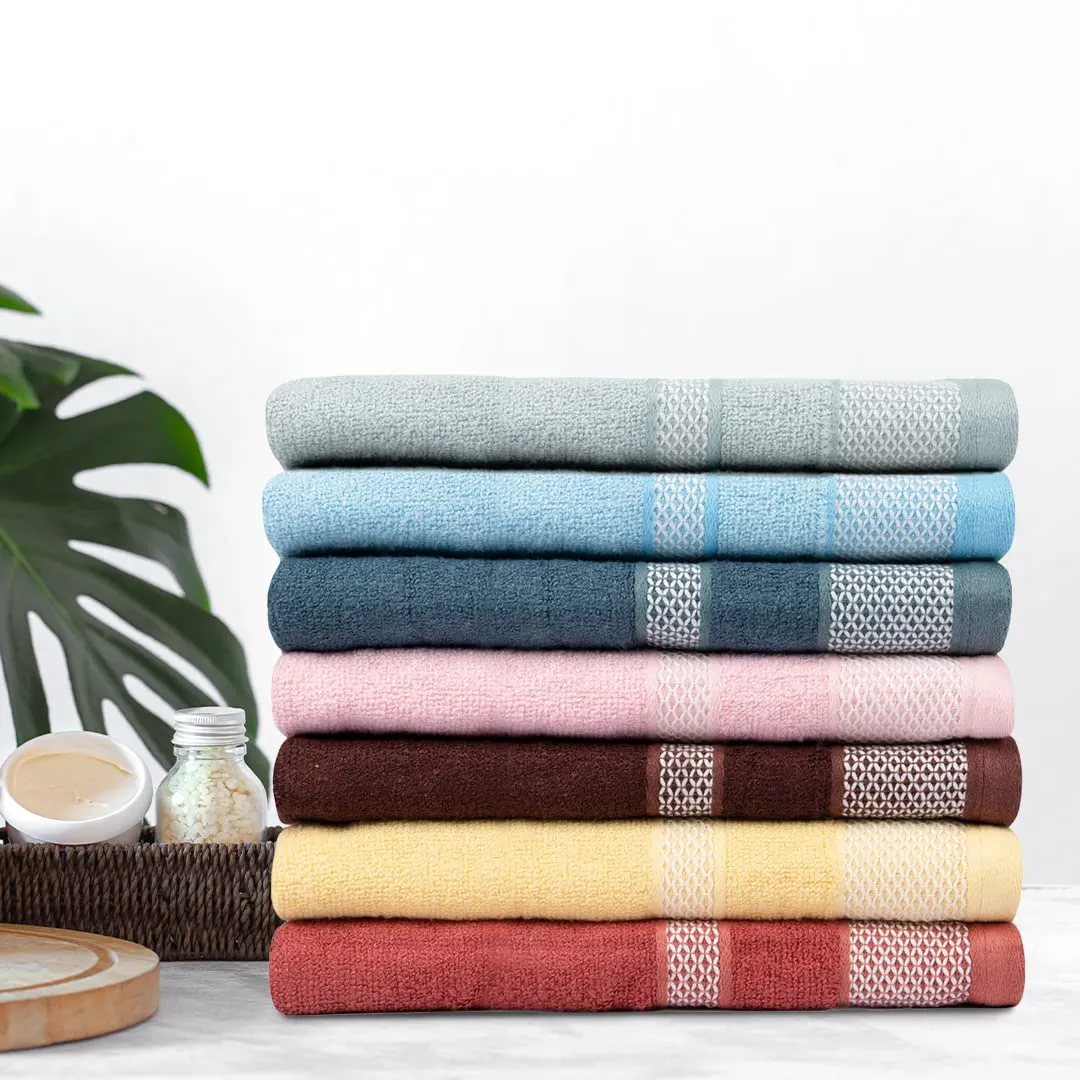 BePlush Zero Twist Bamboo Towels for Bath Large Size | Ultra Soft, Highly Absorbent, Quick Dry, Anti Bacterial Bamboo Bath Towel for Men & Women || 450 GSM Bath Towel, 29 x 59 Inches (2, Rust)