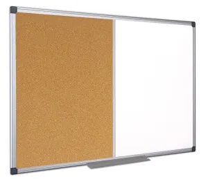 Bi-Office Maya Cork Combination Board - (900x600)mm