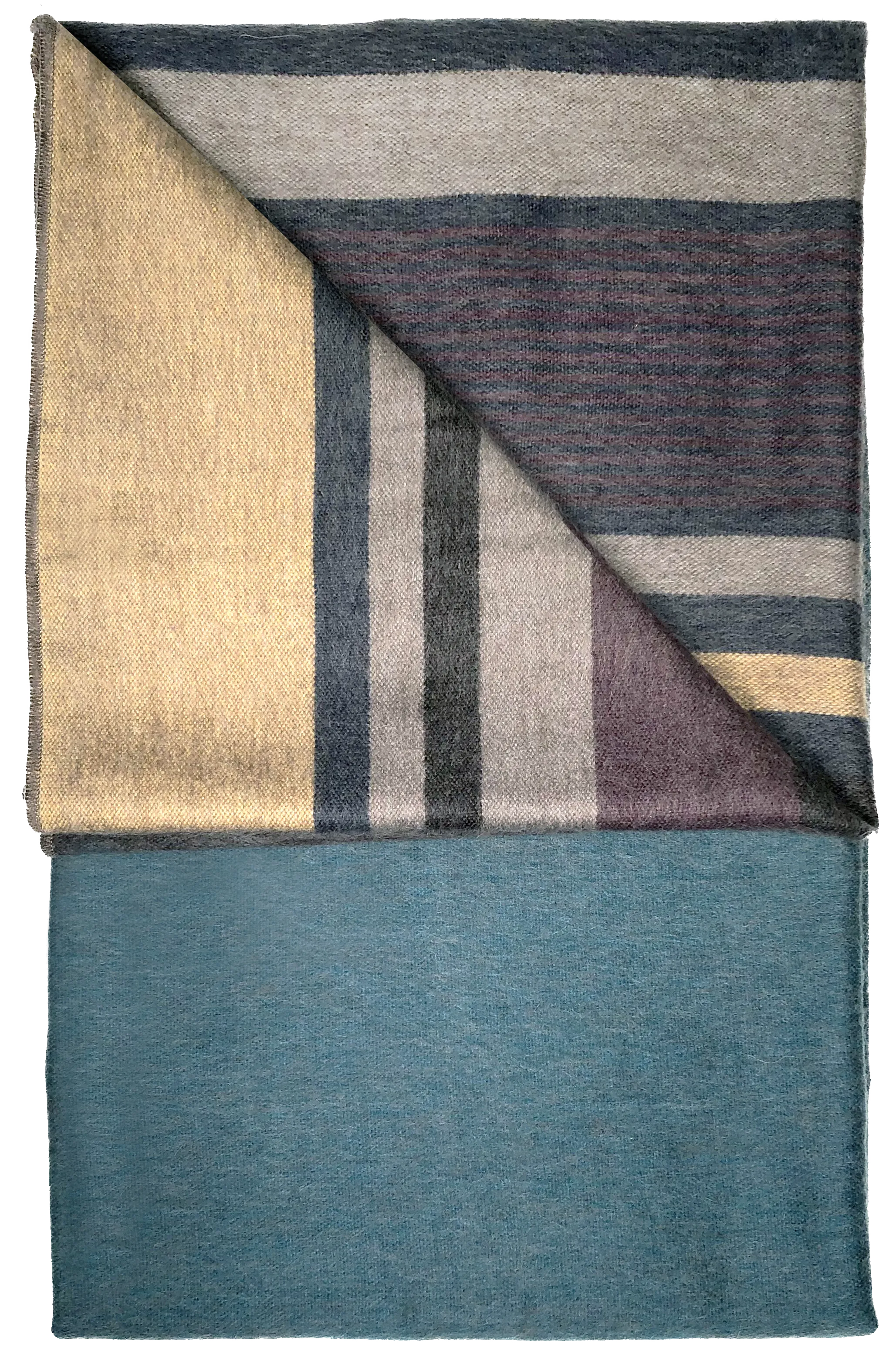 BRUSHED ALPACA THROW