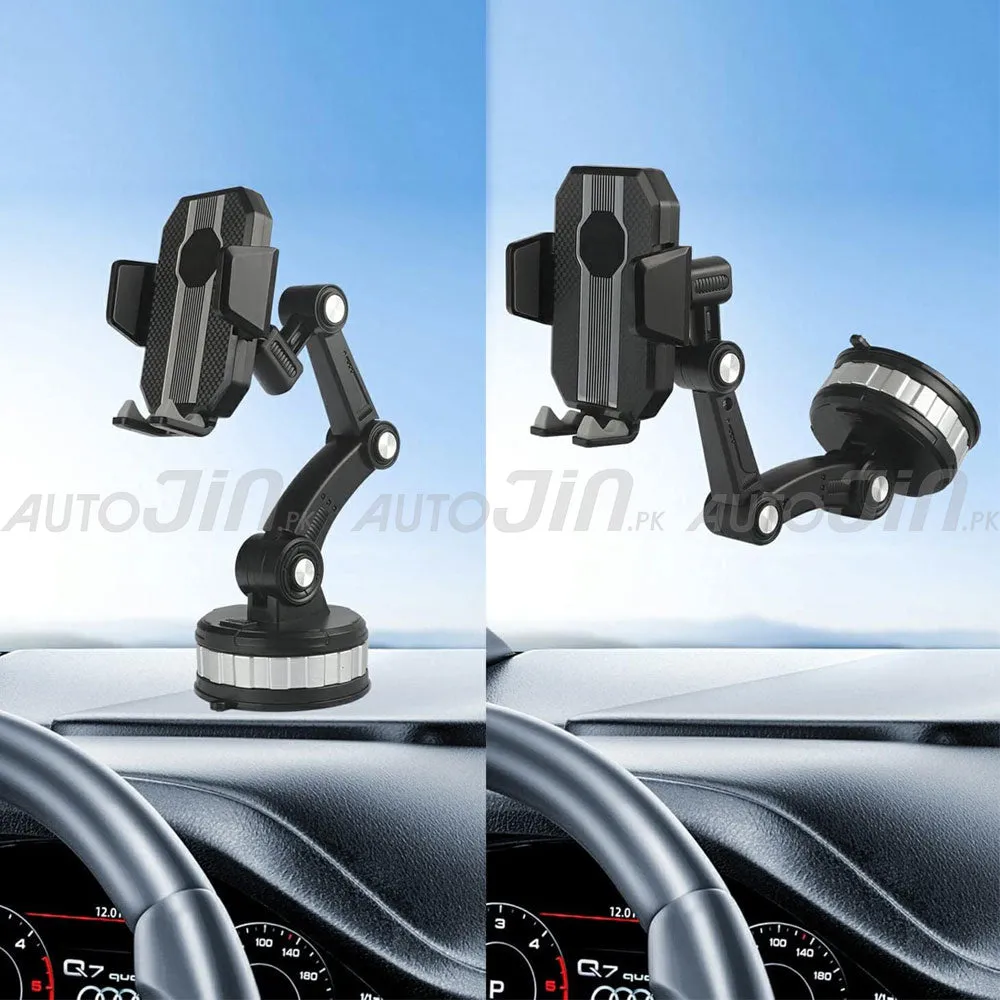 Car Long Arm Mobile Holder Suction Cup Mobile Holder For Dashboard & Windscreen