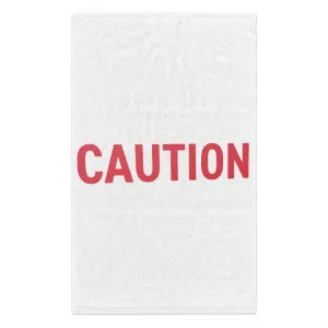 Caution Rally Towel, 11x18