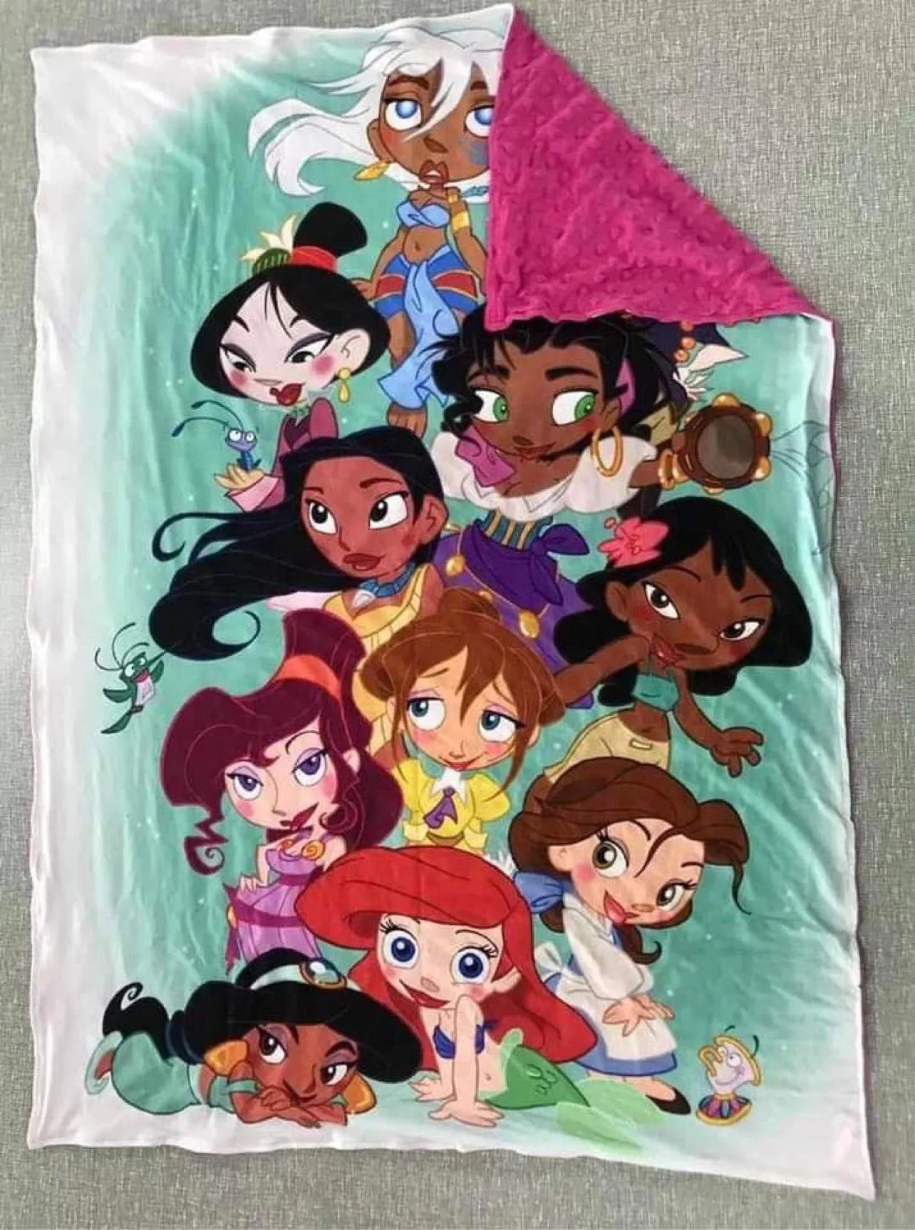 Character Inspired Double Sided Blankets