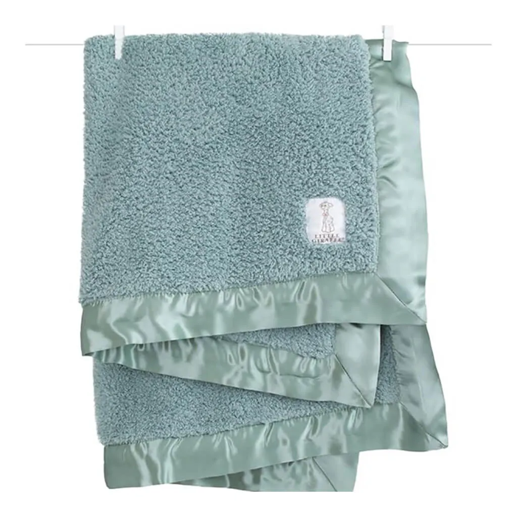 Chenille Solid Blanket Sage