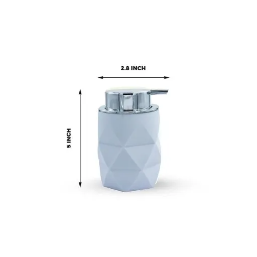 Classic Silver Soap Dispenser - 300ml Capacity