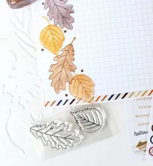 Cozy Season Leaf Stamp Set From the Creative Kit - October 2024