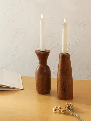 Deomali Candle Stand Sets (Camel Brown)