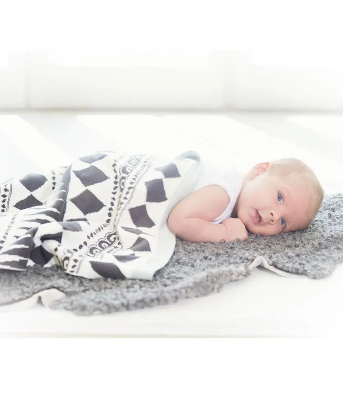 Elodie Details Cotton Knitted Blanket - Graphic Devotion