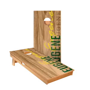 Eugene Campus Gameday Star Cornhole Boards