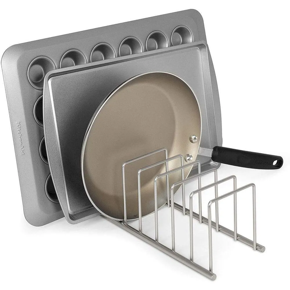 Euro Chopping Board Holder Satin Steel