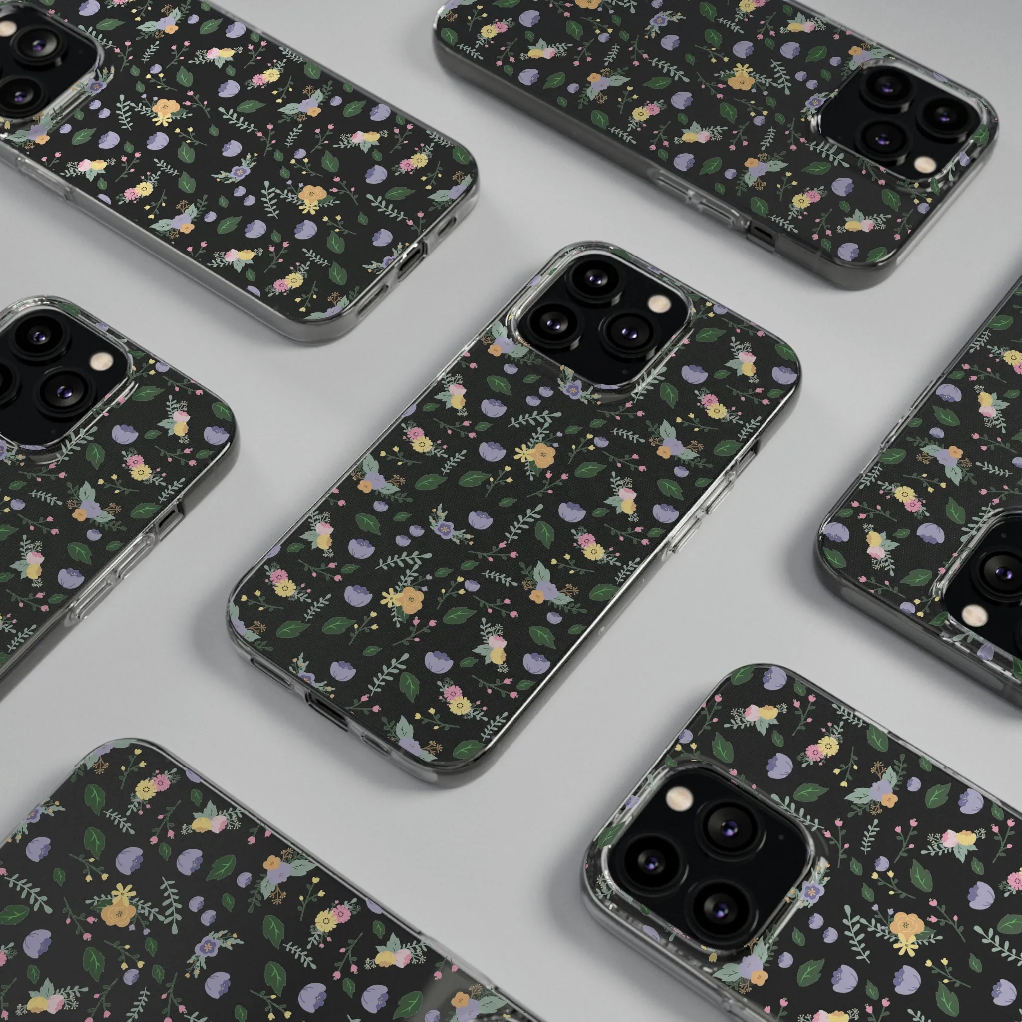 floral Soft Phone Cases