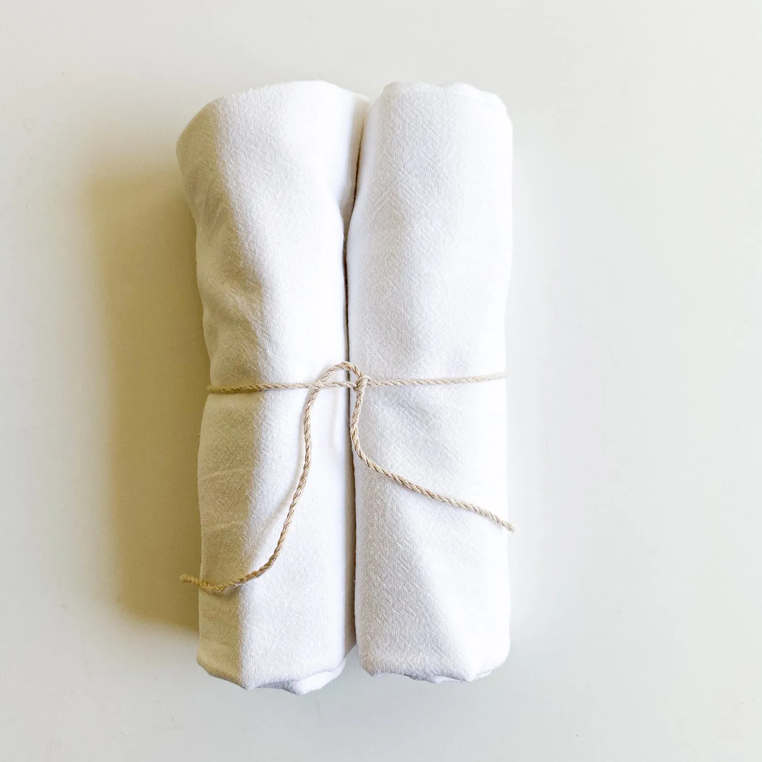 Flour Sack Dish Towels (set of two, 27" x 27")