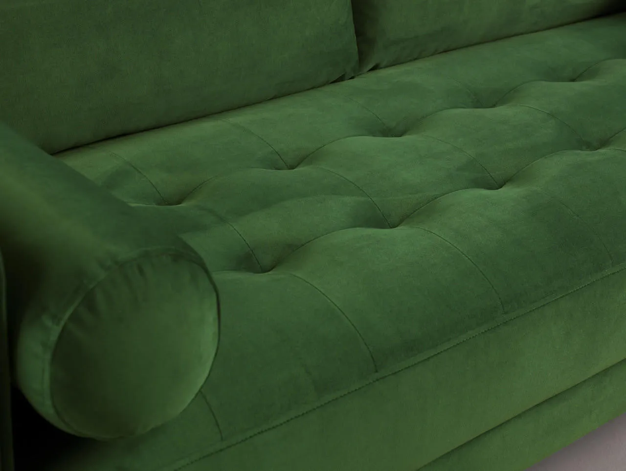 Fuji Sofa - Plush Green 3 2 Set