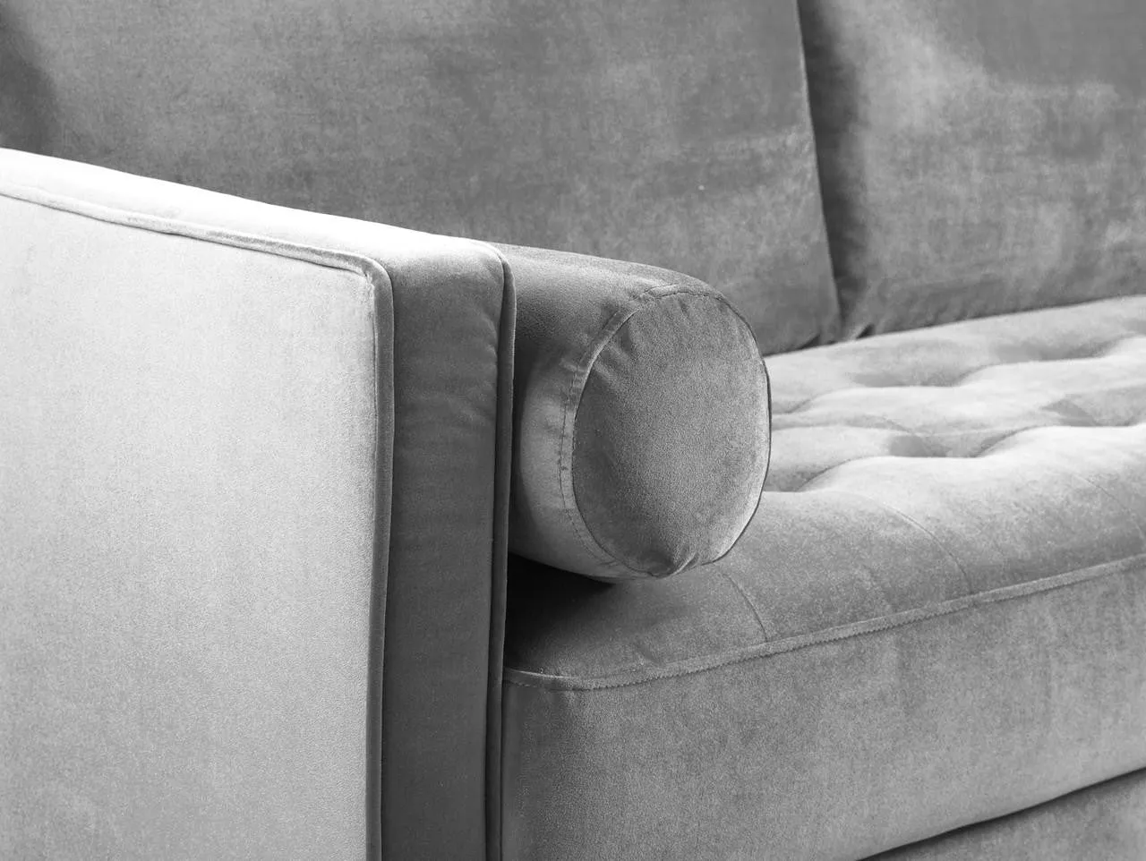 Fuji Sofa - Plush Grey Armchair