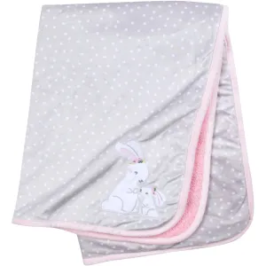 Girls Mommy & Me Bunny Plush Blanket