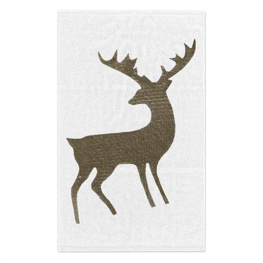 Golden Deer Rally Towel, 11x18