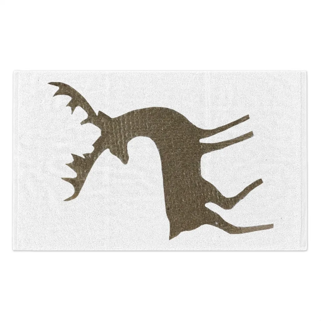 Golden Deer Rally Towel, 11x18