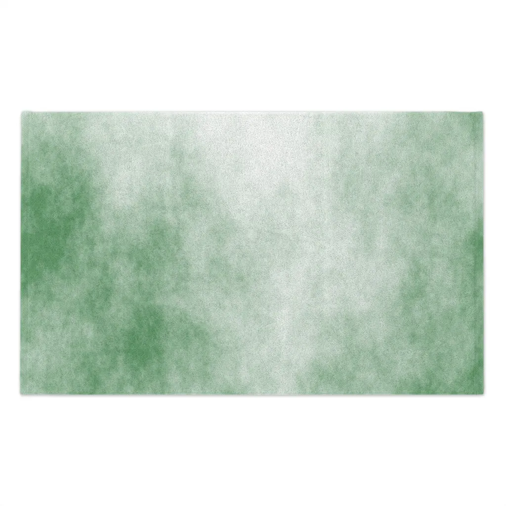 Green Clouds Rally Towel, 11x18