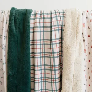 HOLIDAY MINKY/LUSH THROW BLANKETS