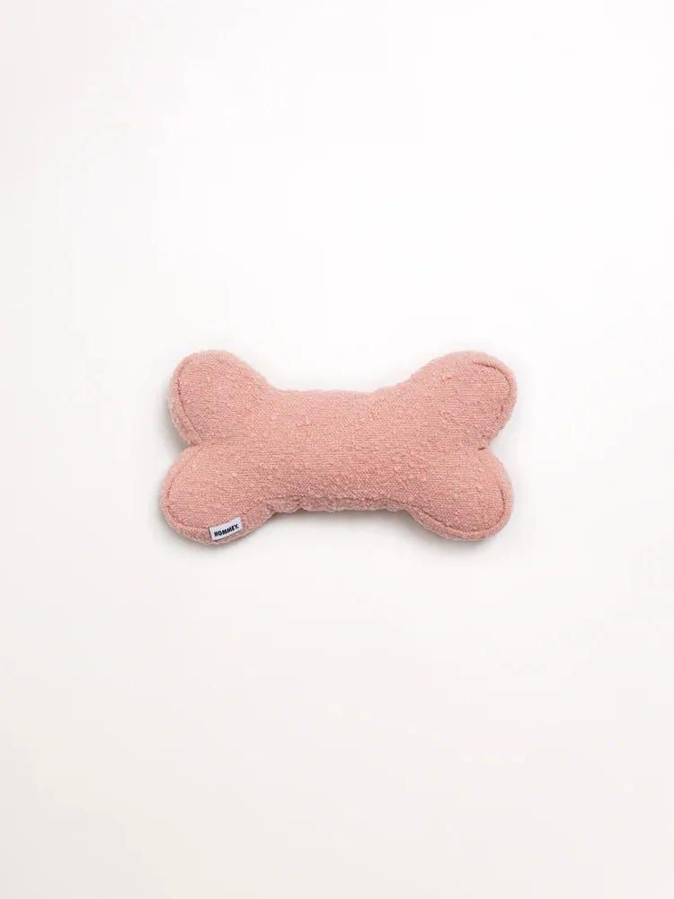 Hommey Boucle Bone Pillow - Blush