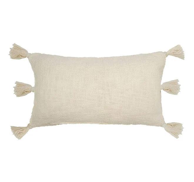 Jardee Stone Rectangle Cushion by Bambury