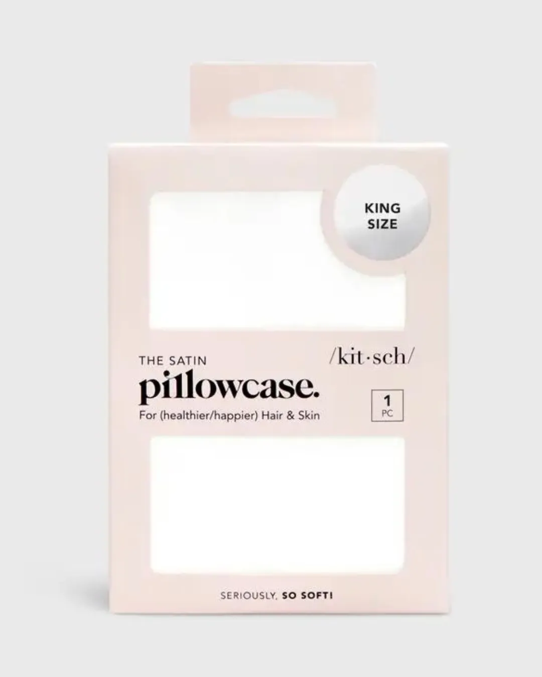 King Pillowcase - Ivory