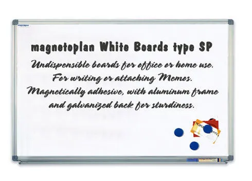 Magnetoplan Magnetic White Board (240Cm X 120Cm)