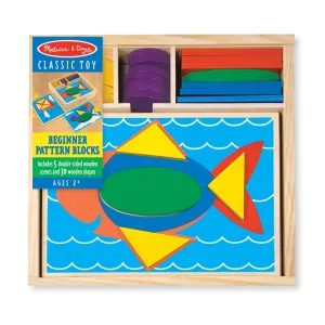 Melissa and Doug Beginner Pattern Blocks