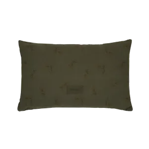 Nobodinoz Wabi Sabi Rectangular Muslin Cushion | Flore Vetiver