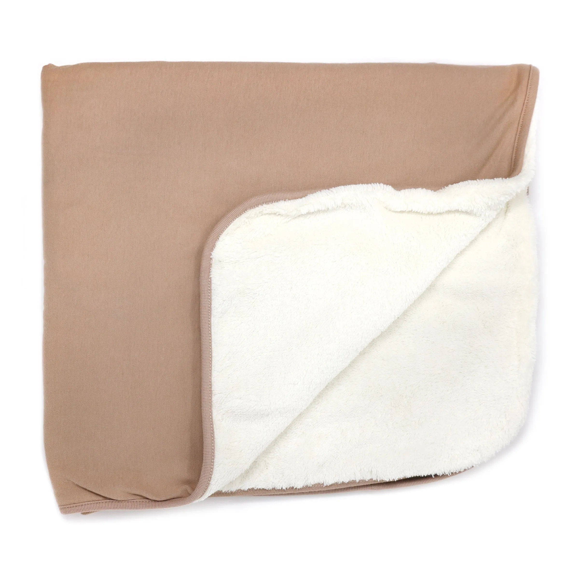 oh baby! Snowdrift Layette Blanket - Latte