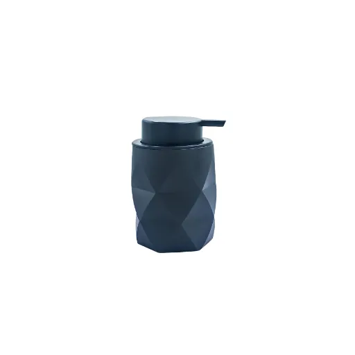 Plastic Diomond  Soap Dispenser Black For Bathroom and Kitchen Essential