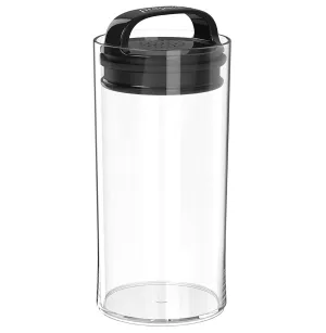 Prepara Evak Fresh Savor Small Tall Airtight Storage Canister – Black Gloss Handle – 1.05qt