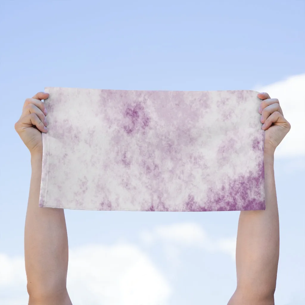 Purple Clouds Rally Towel, 11x18