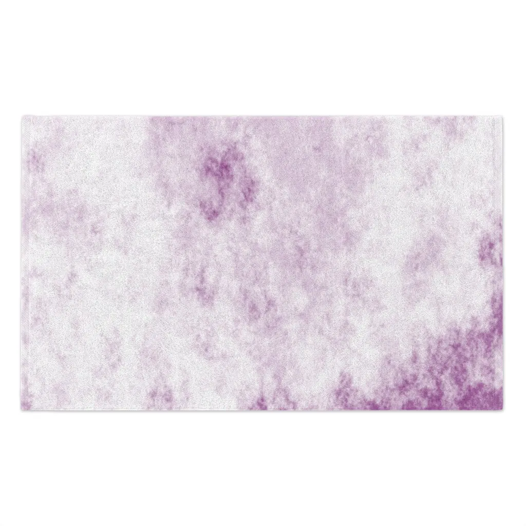 Purple Clouds Rally Towel, 11x18