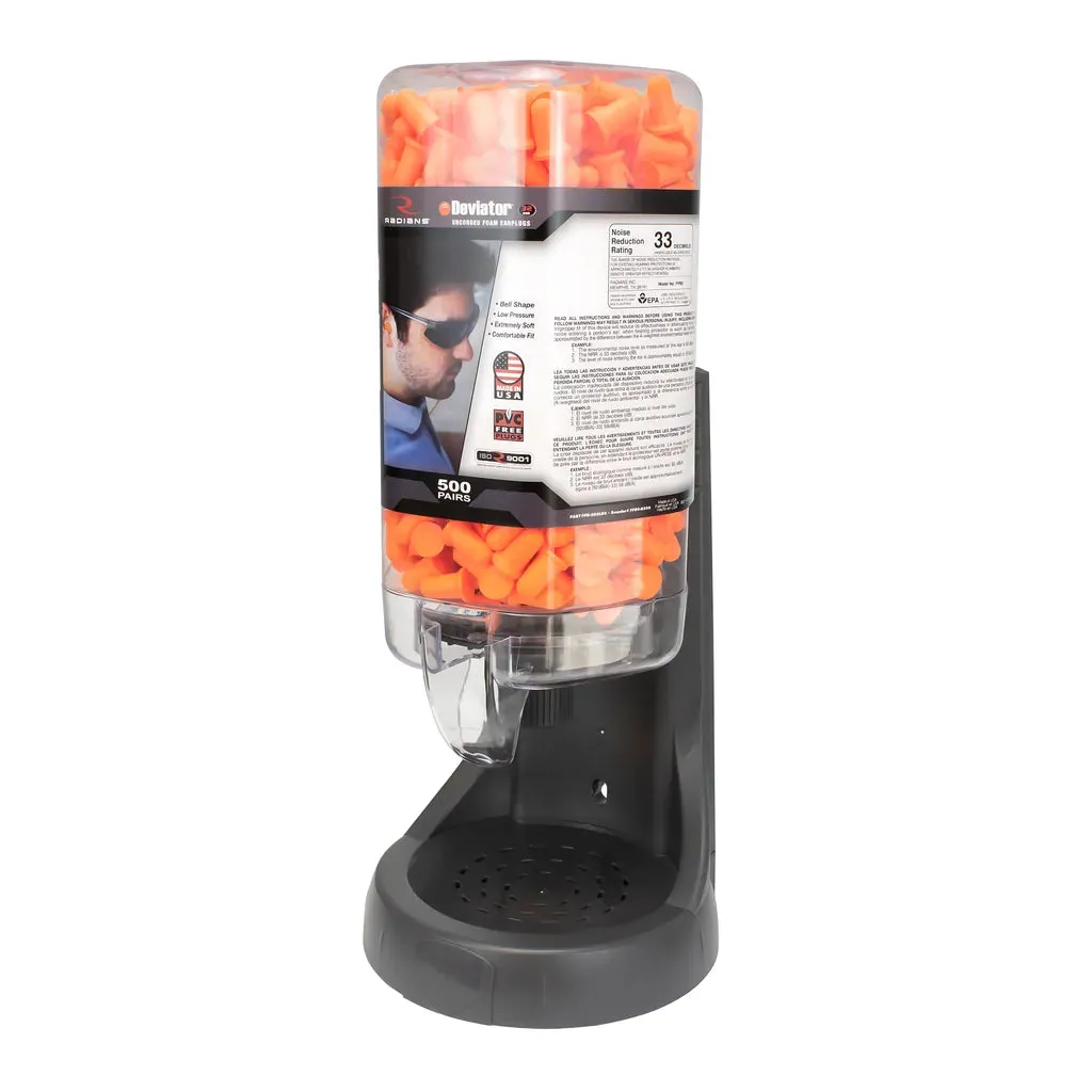 Radians 500 Pair Refillable Dispenser with Deviator FP80 Plugs