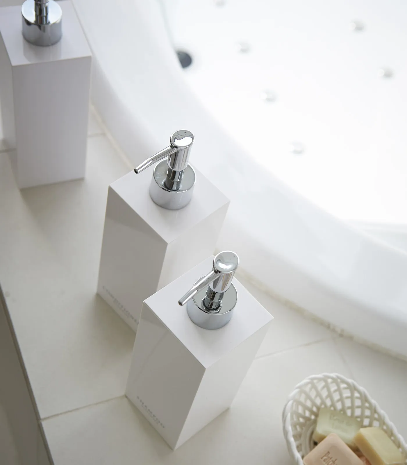 Square Shower Dispenser - Three Styles