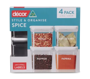 Style & Organise Spice Containers Set