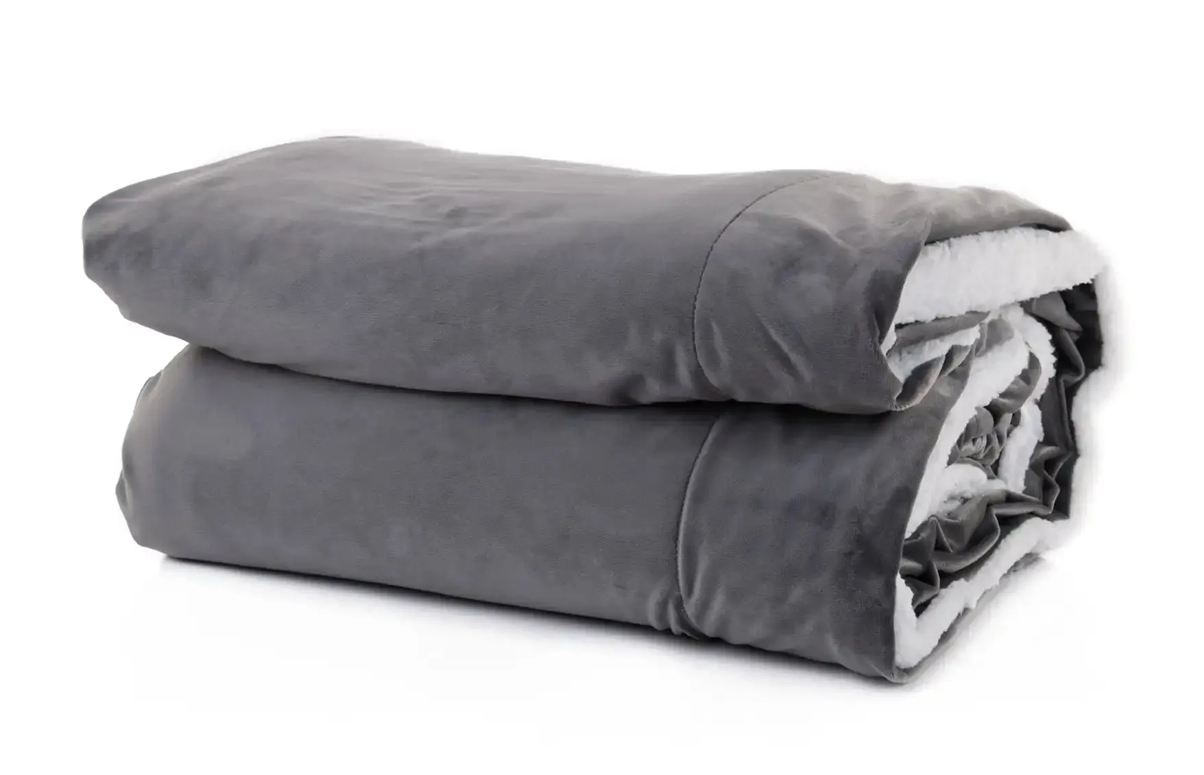 Super Soft Double Side Sherpa/Fleece Blanket (220 x 240 cm)