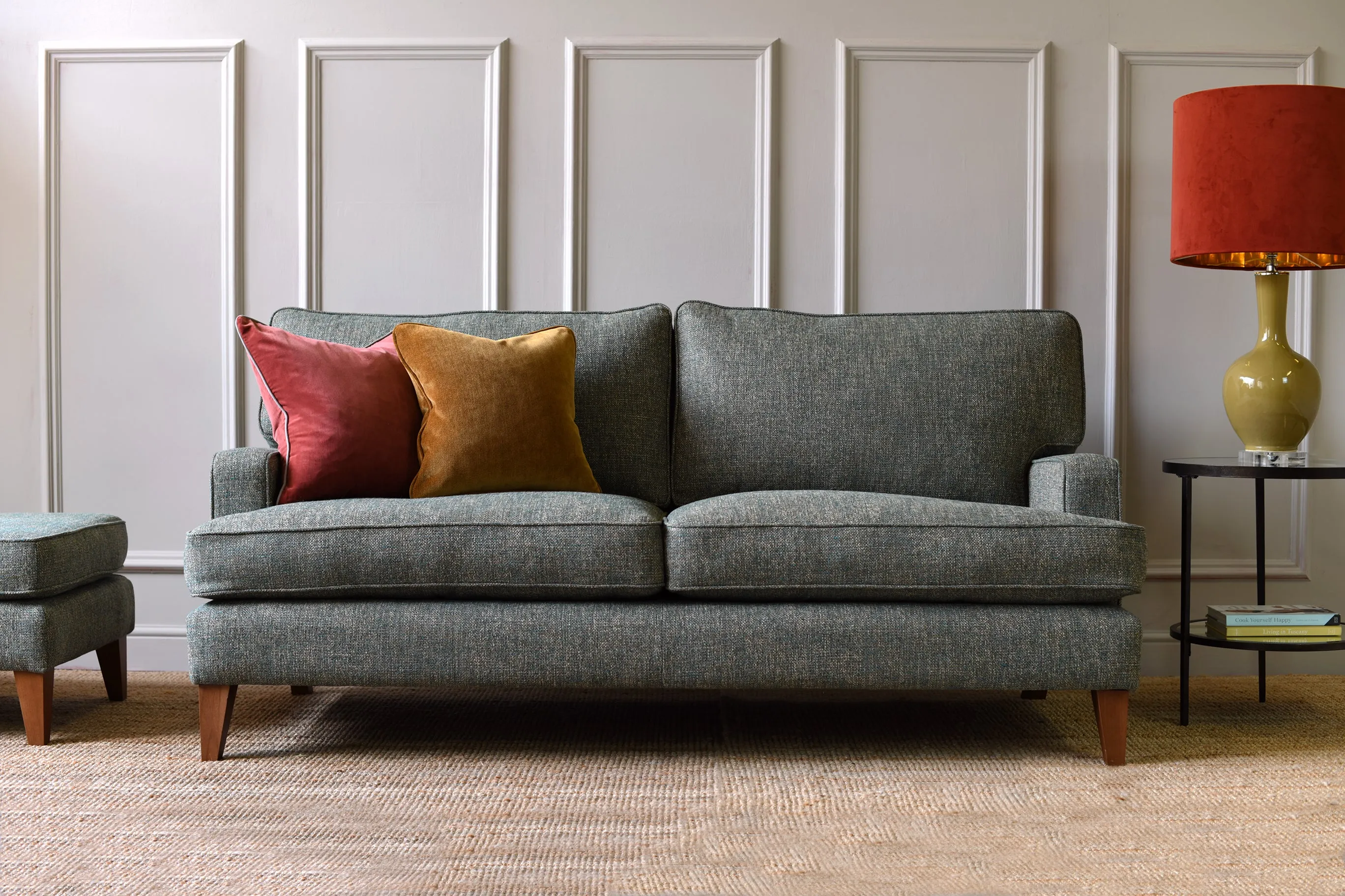 Tate | 3 Seater Sofa | Isla Tweed Moss