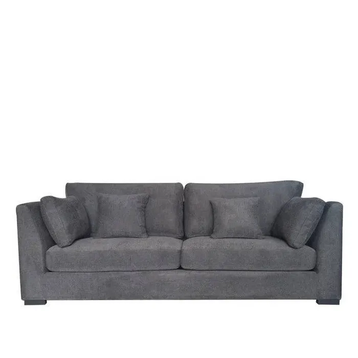 York 3 Seater Upholstered Sofa - 3 Colours to Suit